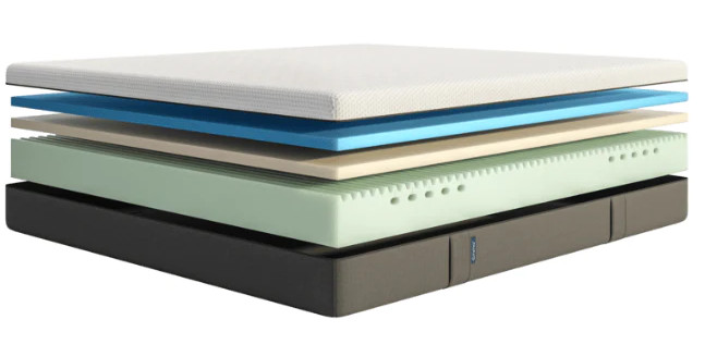 emma sleep mattress five layers