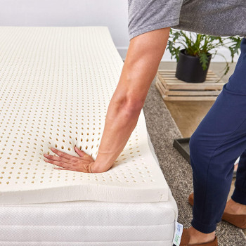 pure green latex mattress topper